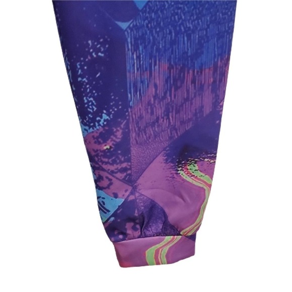 Retro 80's Inspired Paint Splat Colorful Joggers Women's Plus Size 2XL Retro - Picture 6 of 9